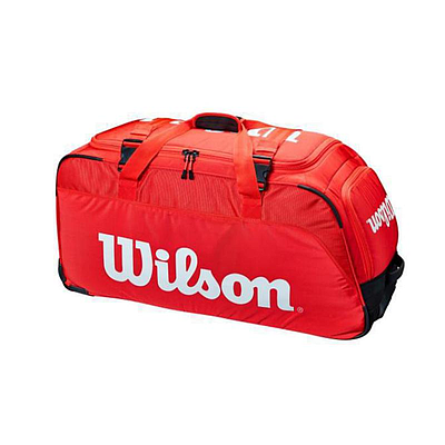 WILSON SUPER TOUR TRAVEL BAG RED-
