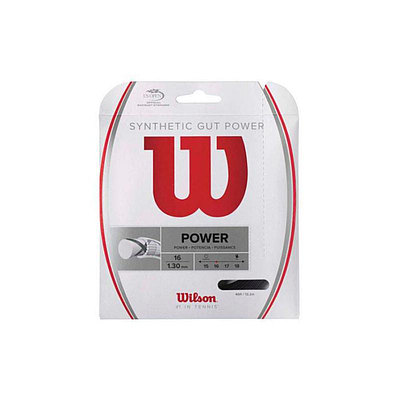 WILSON SYNTHETIC GUT POWER 16 BK